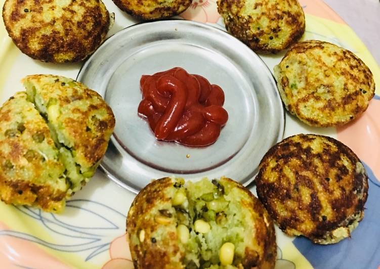 Easiest Way to Prepare Quick Suji sprouts Appam