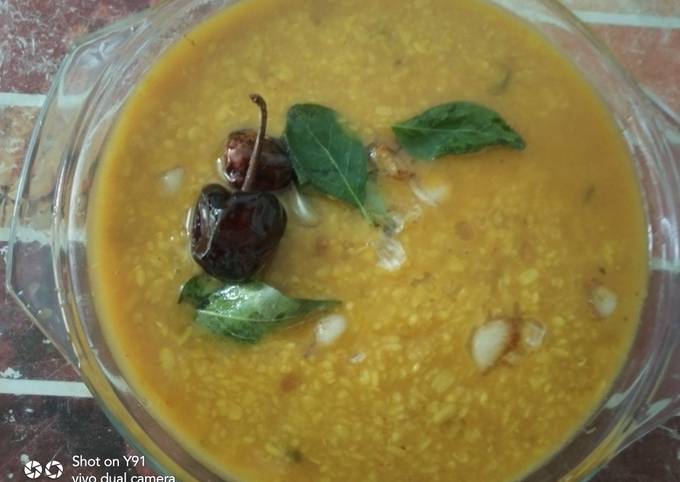 Recipe of Mario Batali Garlic  Urad  Dal  Recipe