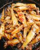 Cá bống cát kho tiêu