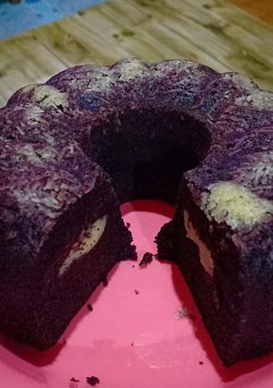 Foto resep Bolu ketan hitam keju lumer