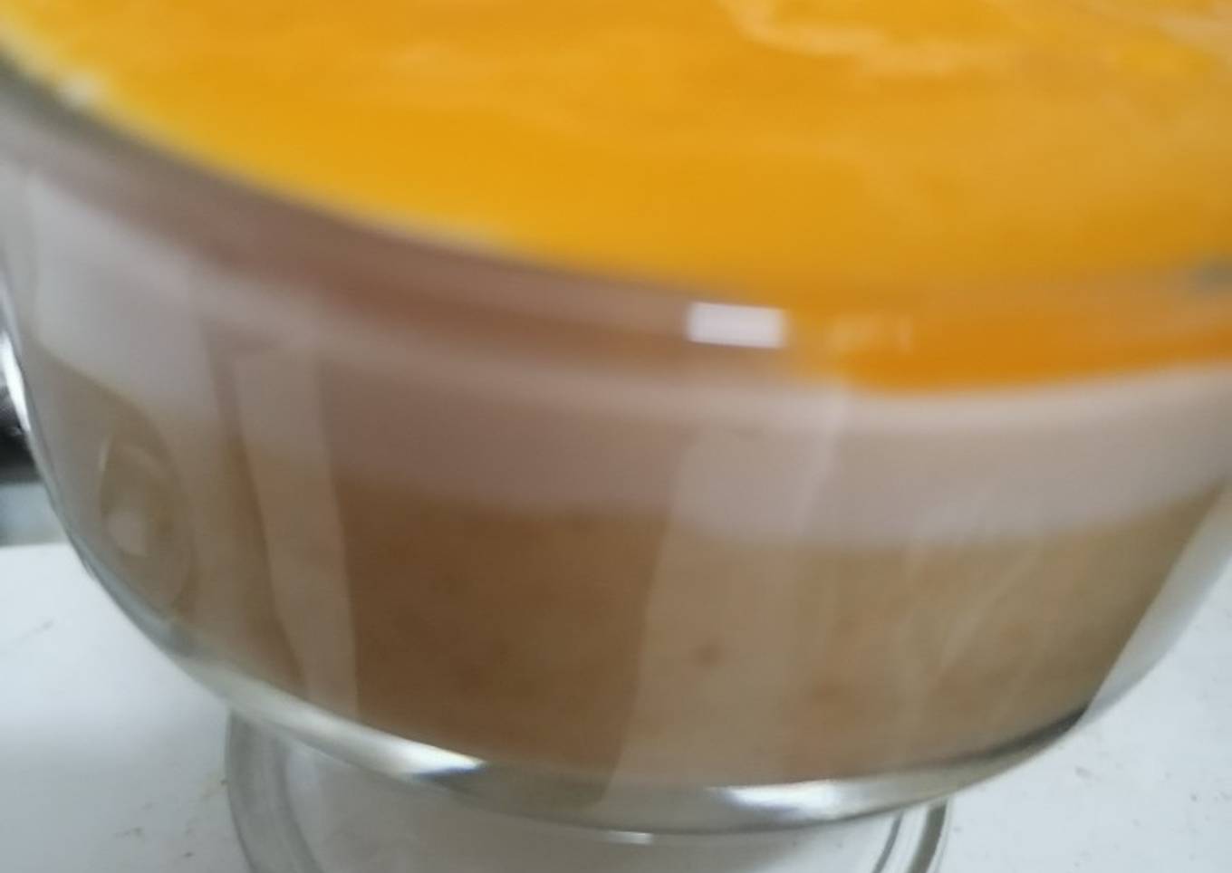 Mango cream cheese dessert