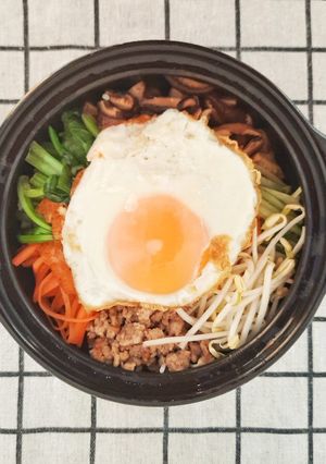 Hình của món Cơm trộn hàn quốc.