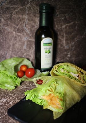 Foto resep Chicken Salad Wrap Anti Ribet