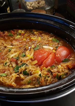 A picture of Bigos (Hunters Stew) for Slowcooker.