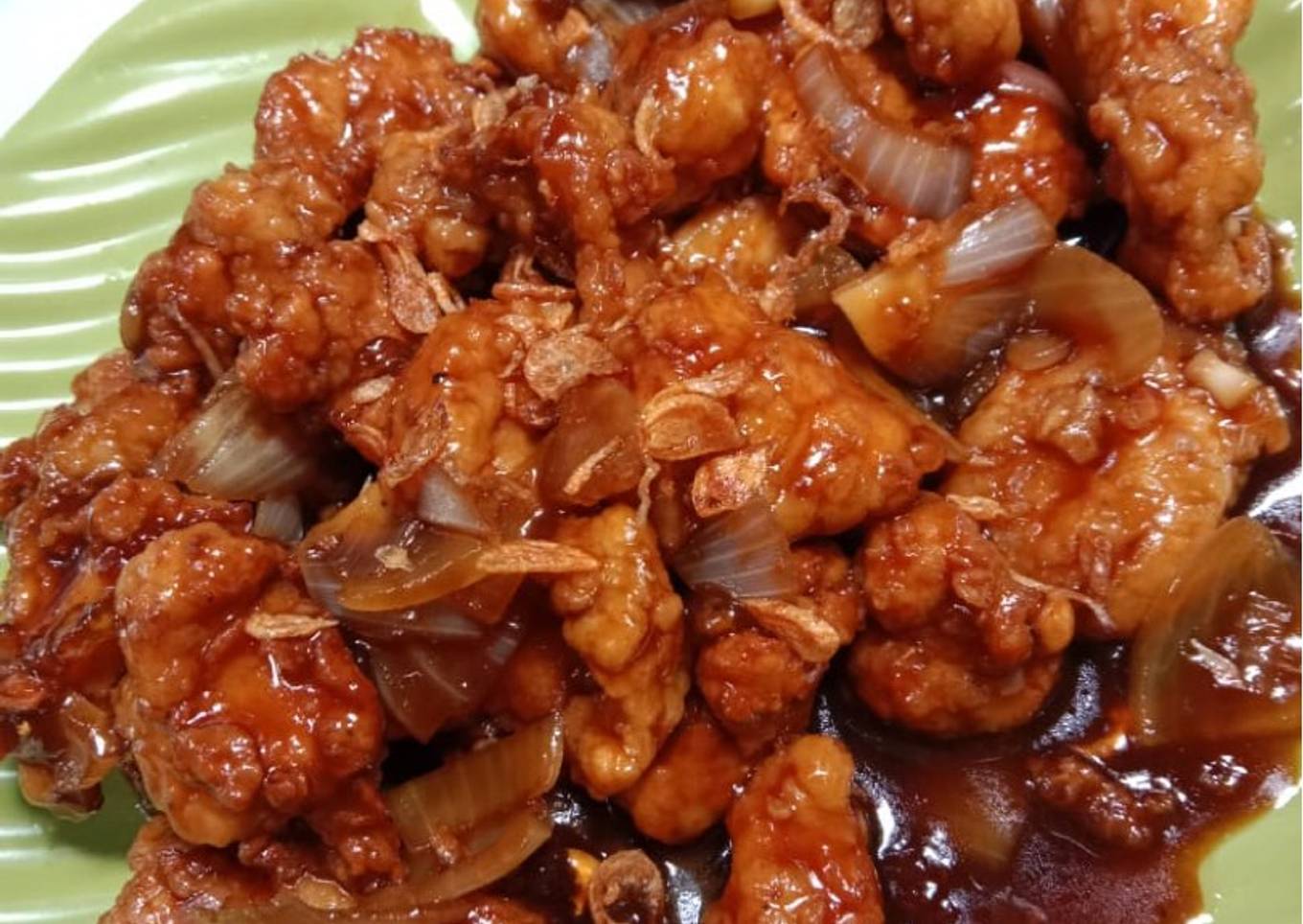 Ayam karage korean saos