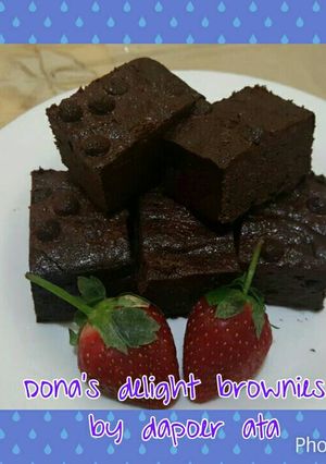 Foto resep Dona's delight! Browniez