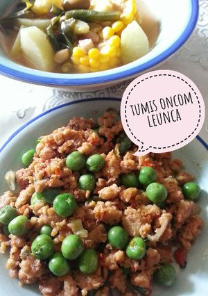 Foto resep Tumis oncom leunca