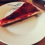 Cheesecake με σπιτική μαρμελάδα φράουλα 🍓🍓🍓