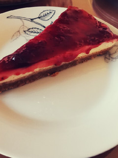 Φωτογραφία της συνταγής Cheesecake με σπιτική μαρμελάδα φράουλα 🍓🍓🍓