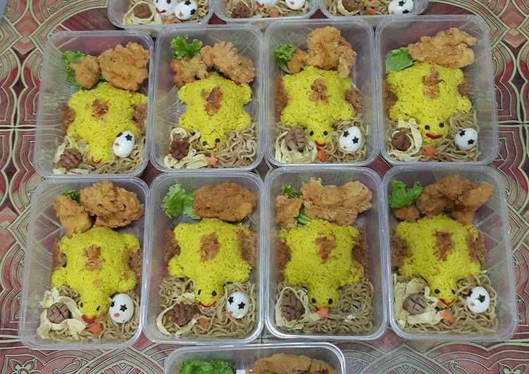 Bekal Anak Bento "Naskun Turtle"😍😘