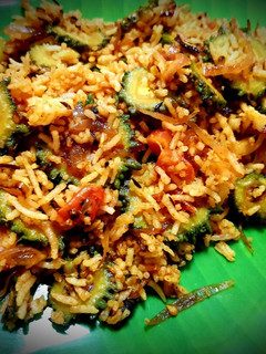 பாவக்காய் சாதம் செய்முறை முக்கிய புகைப்படம்