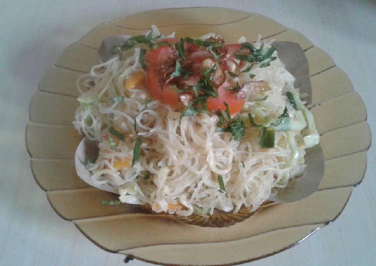 Bihun goreng putih(no kecap)