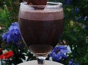 Una foto de smoothie oreo