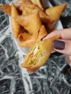 صورة لوصفة سمبوسة الأرز من اجتهادي 🥠