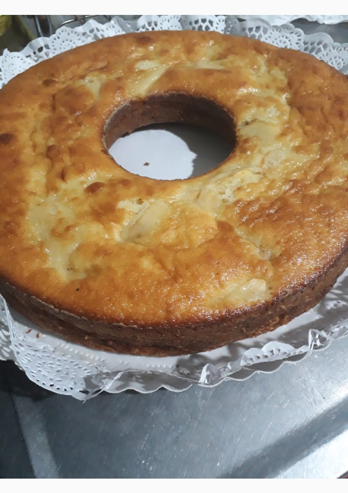 Una foto de Torta de manzanas