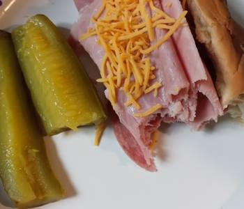 Fast Cooking Methods Salami and Ham Roll Delicious