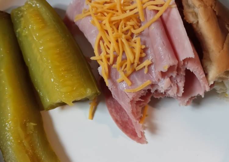 Recipe of Any-night-of-the-week Salami and Ham Roll