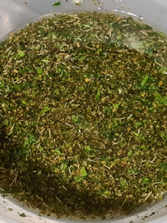 Una foto de Chimichurri casero