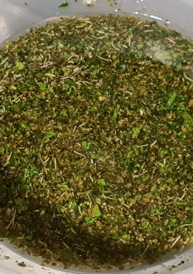 Una foto de Chimichurri casero