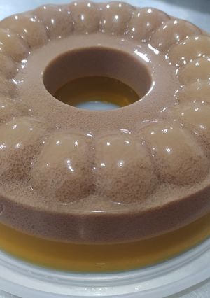 Foto resep Pudding Milo Nutrisari jeruk
