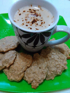Una foto de Galletas de avena, manzana y miel