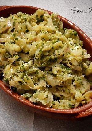 Foto di Baccalà aglio e prezzemolo