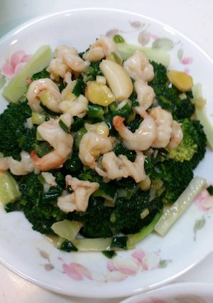Foto resep Brokoli siram udang
