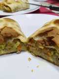 Rollos de verdura y carne