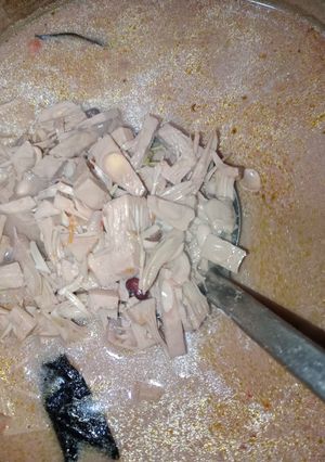 Foto resep Sayur Lodeh Tewel (Nangka Muda) dan Blendung (kacang) Tolo