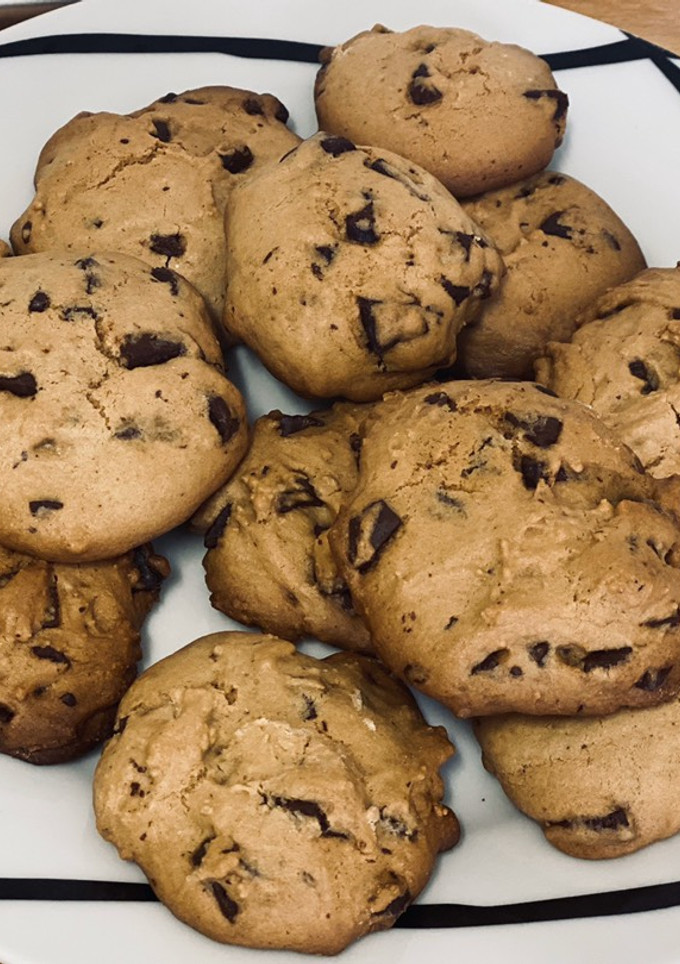 Una foto de Galletas cookies chocolate