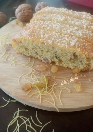 صورة لوصفة بسبوسة سيويا(شعيرية، بلاليط) صحية
