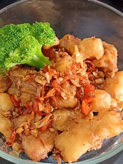 Foto resep Ikan Dori tepung goreng cabe