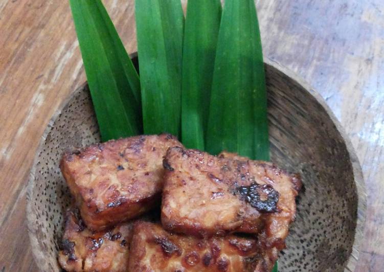 Resep Tempe Bacem Legit, Enak