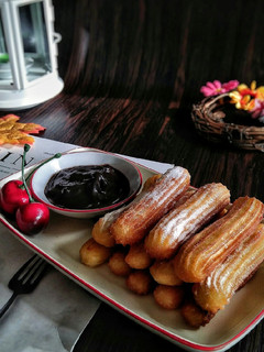 Foto resep Churros, tanpa mixer