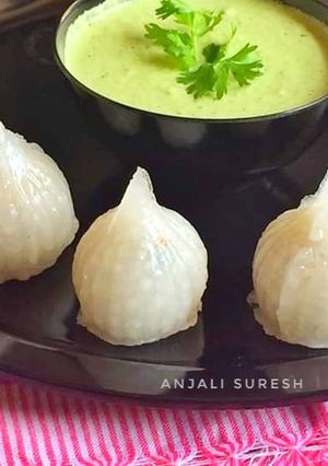 A picture of Sabudana Momos.