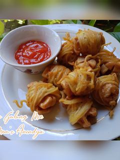 Foto resep Sosis Gulung-Gulung Mie