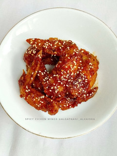 Foto resep Spicy chiken wings ala korea