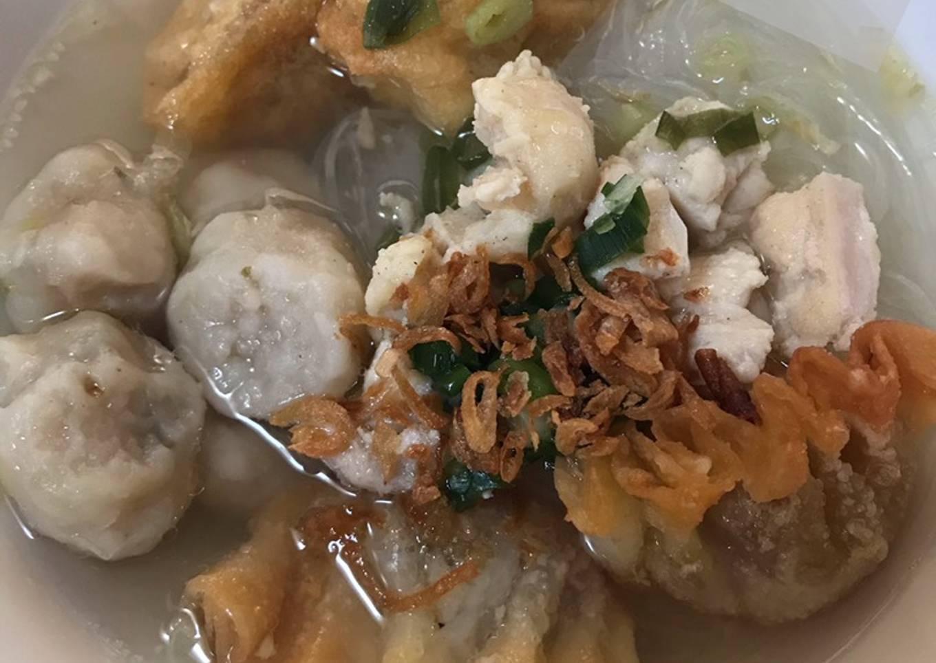 Bakso aci tulang rangu ala amellia