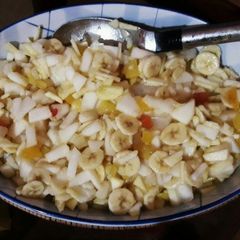 A picture of Mix Fruits cocktail Chaat.