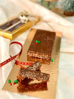 Una foto de Turrón de chocolate