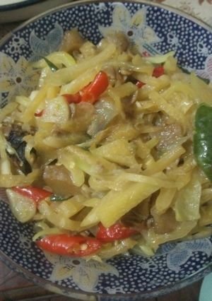 Foto resep Tumis Pepaya Muda