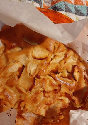 Foto di Torta di mele al burro di mandorle