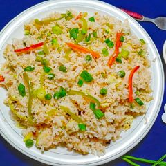 A picture of Vegetable Fried Rice.