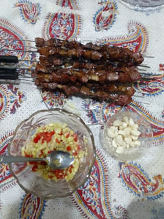 عکسی از دستور جگر کباب خوشمزه لذیذ
