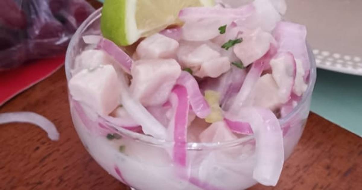 Ceviche De Reineta Receta De Joscelyn Ramirez- Cookpad