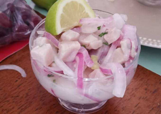 Ceviche De Reineta Receta De Joscelyn Ramirez- Cookpad