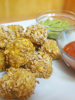 Una foto de Palomitas de pollo