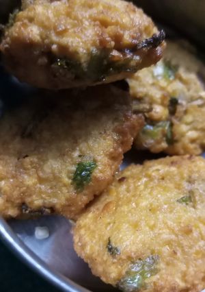 A picture of Paruppu Vadai - Kumbakonam special.