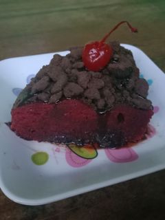Foto resep Red Velvet Cake Eggless Ekonomis