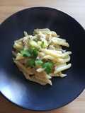 Penne con tonno e crema di zucchine e gorgonzola 🥒🐟🧀